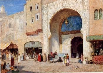 unknow artist Arab or Arabic people and life. Orientalism oil paintings  399 Norge oil painting art